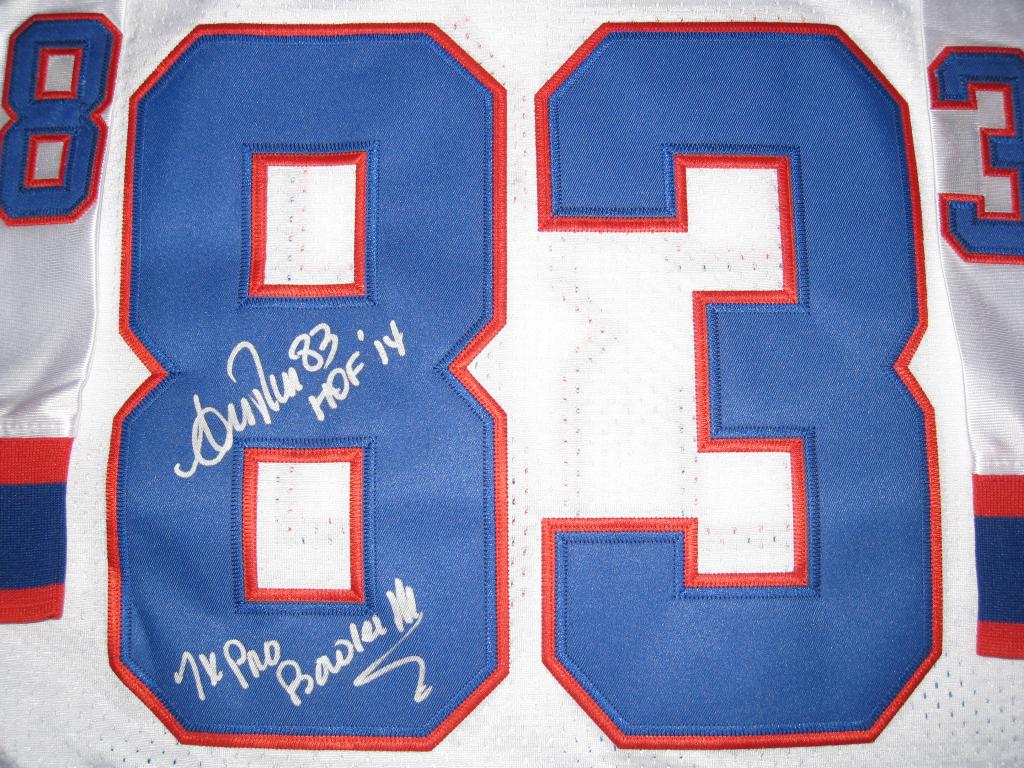 andre reed signed jersey